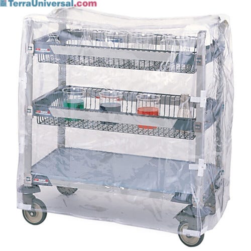 Clear vinyl cart cover | 1533-26 displayed