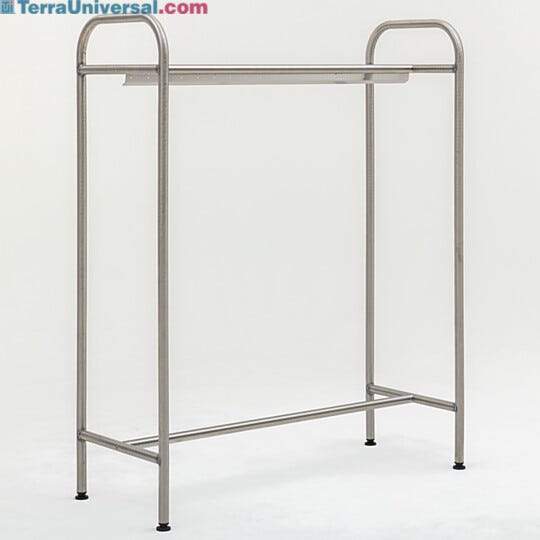 Simple, hygienic, sturdy design for hanging garments  |  9602-68A-CE displayed