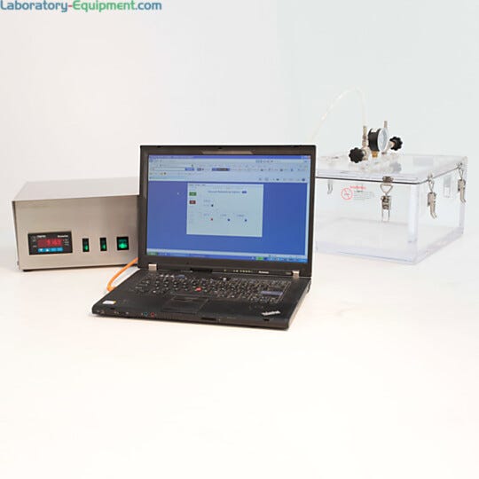 eVAC™ allows the operator to stimulate and test how altitude affects the sample; eVAC connection kit not included  |  5235-45 displayed