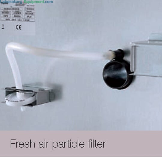 Filters fresh air into incubator | 1798-52 displayed