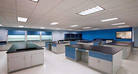 Genie Scientific manufactures cost-efficient and sleek custom casework solutions that maintain the non-contaminated integrity of laboratories