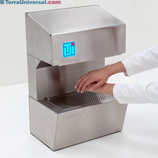 PureDry™ Recirculating Hand Dryers feature ULPA filtration and an integral air return that captures moisture