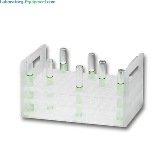 H1000-MR-T14 MAGic Tube Rack by Benchmark Scientific for 72 x 14 mm culture tubes; compatible with Incu and Orbi-Shaker models  |  2823-32 displayed