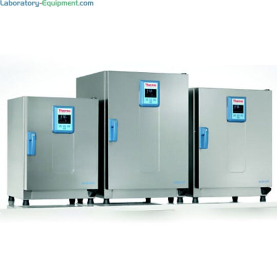 Heratherm Advanced Protocol Security Microbiological Incubators by Thermo Fisher Scientific feature a 140°C decontamination cycle, lockable doors and audible al  |  3616-PP-01 displayed