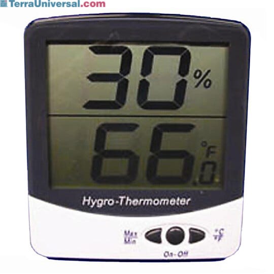 Digital hygro-thermometer.  |  5401-15 displayed
