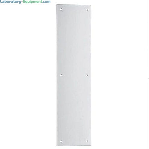 Built for versatile use on interior and exterior doors, this push plate delivers reliable performance across a wide range of environments | 5050-44 displayed