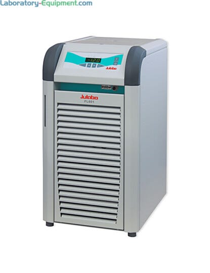 Air-Cooled recirculating coolers by Julabo are environmental-friendly cooling and water conservative  |  2540-13 displayed