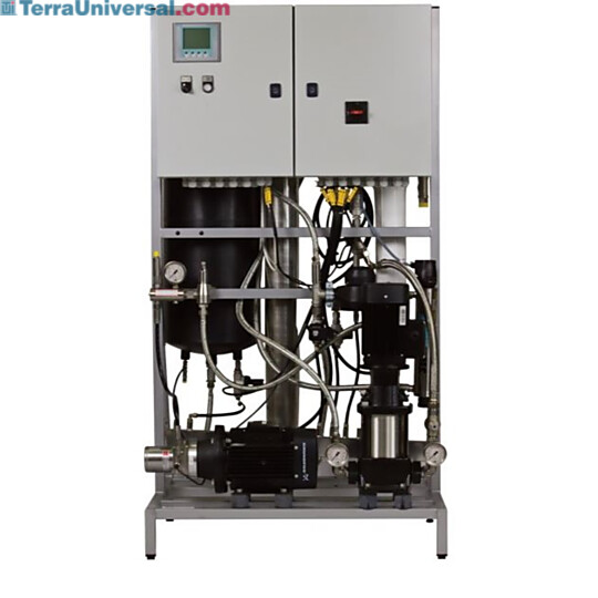 Condair MLP RO models are equipped with a reverse osmosis unit that filters out 95-98% of all minerals and bacteria for hygienic water fogging  |  1717-PP-09 displayed