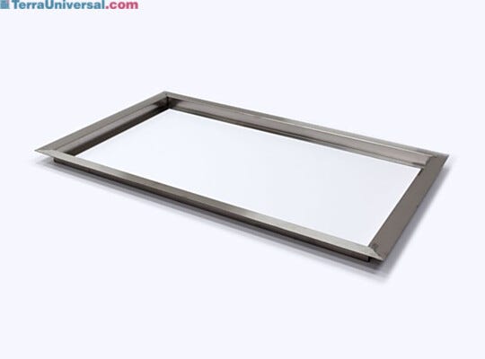 Holds fan filter units secure in ceilings without grid.  |  6604-01 displayed