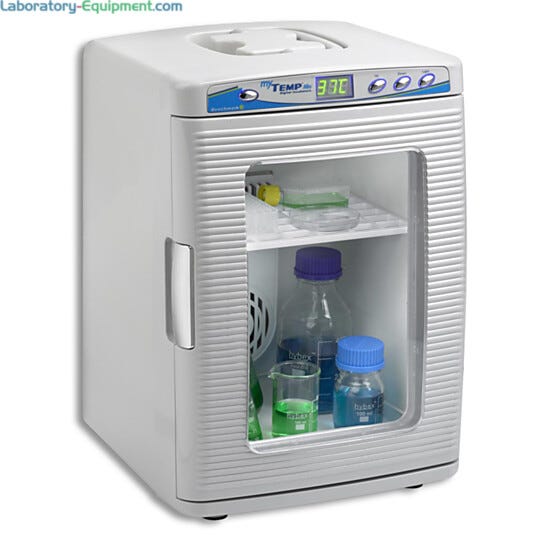 myTemp Mini Digital Incubator Heat; features a convenient carrying handle located on top of the unit | 2828-00 displayed