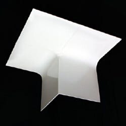 Out-Corner, PVC, R Shape