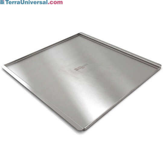 Stainless steel shelf meant for fitting into a series 100 pass-thru  |  1976-05 displayed