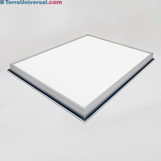 Room-side replaceable filter for 4' x 4' fan filter units | 6603-82 displayed