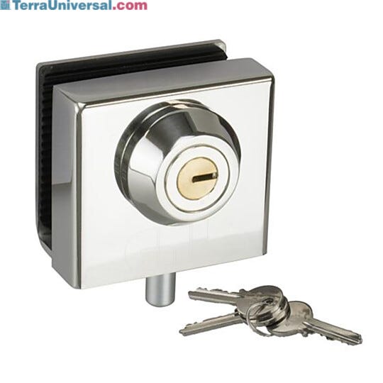 For 1/2" Thick Glass, installation does not require drilling or notching in the glass