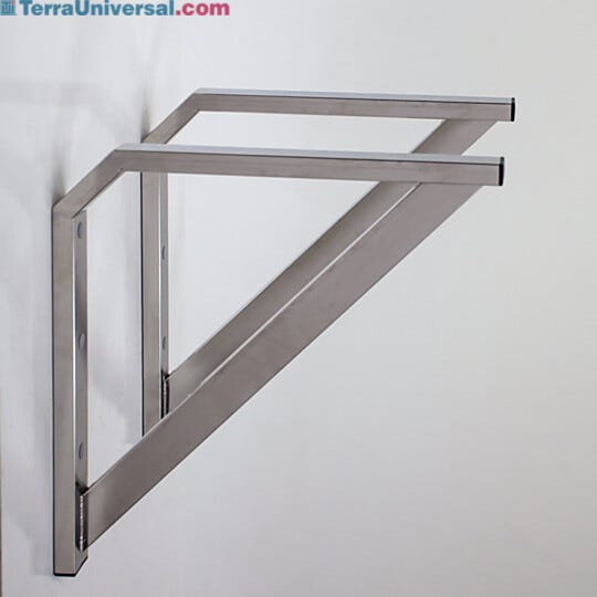 Stainless steel support brackets are recommended for pass-throughs deeper than 24" | 1993-60C displayed