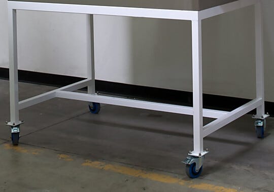 Stand with Heavy-Duty Casters by Terra Universal | 4105-22 displayed