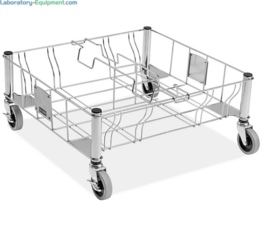 Equipped with 3" non-marking casters, including 2 locking for added convenience