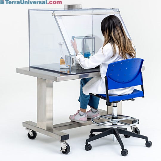 Benchtop design allows comfortable seated operation which provides an ergonomic working position for detailed tasks | 5052-03 displayed