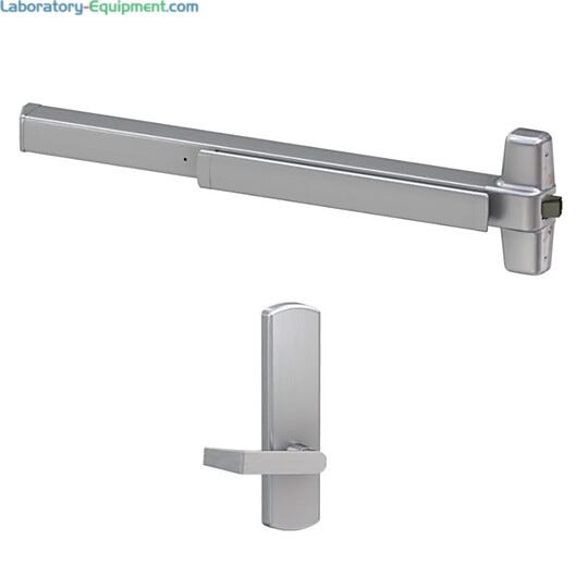 Designed for high-traffic applications, this rim exit device comes complete with a passage lever for versatile door operation in a single package | 5050-17 displayed