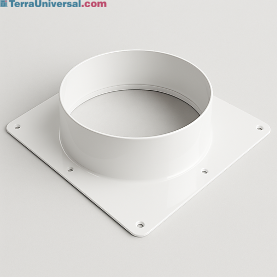 Duct Flange Adapter for WhisperFlow® Portable HEPA Filtration System | 6601-67 displayed