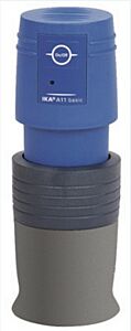 A 11 basic Analytical Mill for cutting and impact grinding of materials up to 6 Mohs includes a stainless steel beater and chamber  |  6926-01 displayed