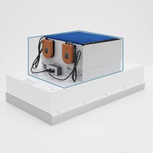 Adapter, Vapor-Removal, Powder-Coated Steel, 20"W x 20.25"D x 7.625"H; for Fan Filter Units