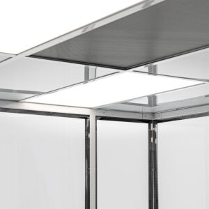 2'W x 4'D LED panel mounted in Terra Universal Cleanroom  |  3800-41 displayed