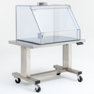 Polycarbonate frame allows chemical resistance while enhancing visibility which provides a safer and more transparent work environment | 5052-03 displayed