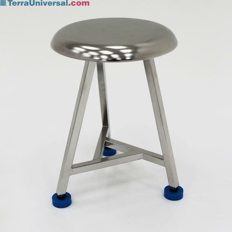 BioSafe Stainless Steel Cleanroom Stool