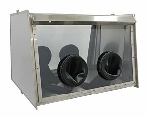 Glovebox; Series 500, 304 Stainless Steel, 47" W x 36" D x 31" H, Polycarbonate Window, 120 V