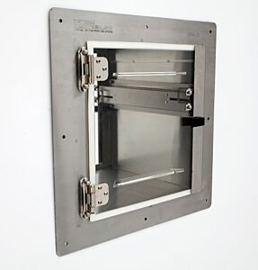 Pass-Through; ValuLine™, 12" W x 12" D x 12" H ID, Standard Wall Mount, 304 Stainless Steel