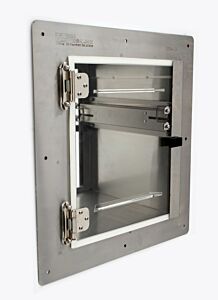 Pass-Through; ValuLine™, 12" W x 12" D x 24" H ID, Standard Wall Mount, 304 Stainless Steel