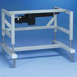 Base Stand; Electric Hydraulic Lift, for 4'W, 25.5" - 34.5" Working Height, 52" W x 34" D x 25.5" H, 120 V, Fixed Feet, Labconco
