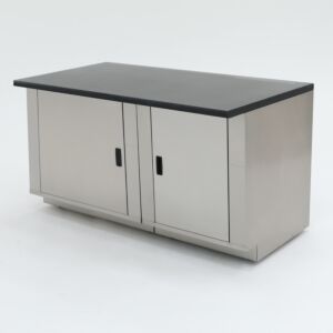 Cabinet Workbench; 60" W x 30" D x 31" H, 304 SS Base, Epoxy Resin Top