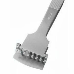 Wafer Grip Tweezer; Eight Teeth, for 300mm Wafers