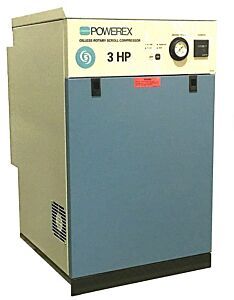 Compressor; Scroll, 3 HP, 10 gal, 8.6 SCFM, 8.0 Amps, 230 V