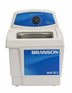 Ultrasonic Cleaner; 0.5 gal Capacity, 40 kHz Frequency, Branson, 240 V