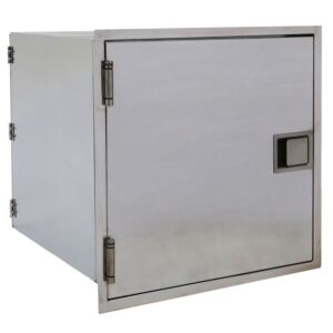 Pass-Through; Fire-Rated, 24" W x 24" D x 24" H ID, Flush Wall Mount, 304 Stainless Steel