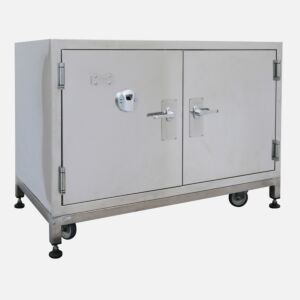 Storage Cabinet; High Security, 304 SS, 47" W x 26" D x 27" H