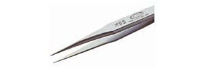 SMD Tweezer, Micromette Tapered Point; w/Micro-Fine Tip, Excelta 3Star Line, SS