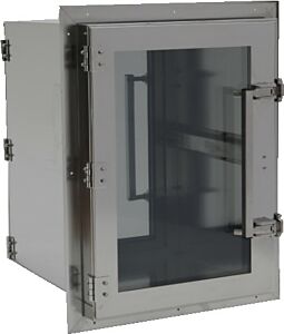 Pass-Through; CleanSeam™, 12" W x 12" D x 24" H ID, Standard Wall Mount, 304 Stainless Steel
