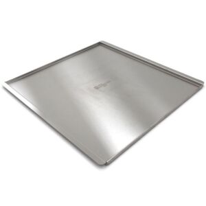 Shelf; Non-Perforated, 304 Stainless Steel, 10" W x 15" D x 0.5" H, for Desiccator Series 100