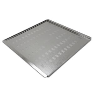 Shelf; Perforated, 304 Stainless Steel, 21.3" W x 15.125" D x 0.5" H, for Adjust-A-Shelf or Smart® Desiccators