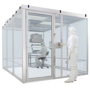 ValuLine™ Cleanroom; Hardwall, Static-Dissipative PVC Panels, 6'W x 6'D x 8'H