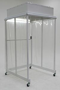 Side Softwall Panel Kit; for 4' x 4' Portable CleanBooth, Anti-Static PVC Panels