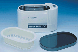 Ultrasonic Cleaner; 15 oz Capacity, 55 kHz Frequency, Branson, 240 V
