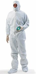 Coverall; Disposable, L, ProClean Polypro, DuPont
