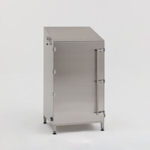 Desiccator Cabinet; 30" W x 18" D x 59" H, 1 Door, Stainless Steel, SDPVC Window