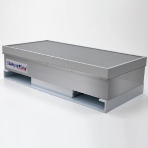 Fan Filter Unit; Reverse-Flow, 2'x4', ULPA, 120 V, Stainless Steel, WhisperFlow, BioSafe®