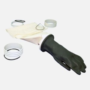 ISO 5 Glovebox Sleeves; Butadyl, 27 mil, 8" dia. Port